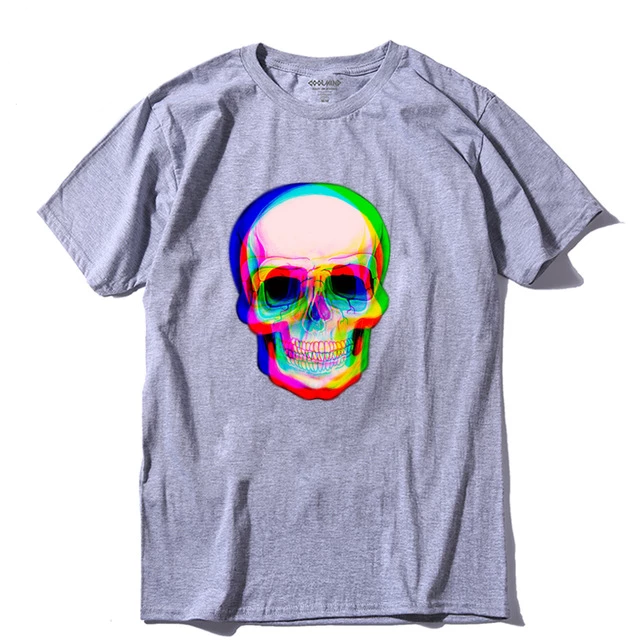 Men's 3D Skull T-Shirt