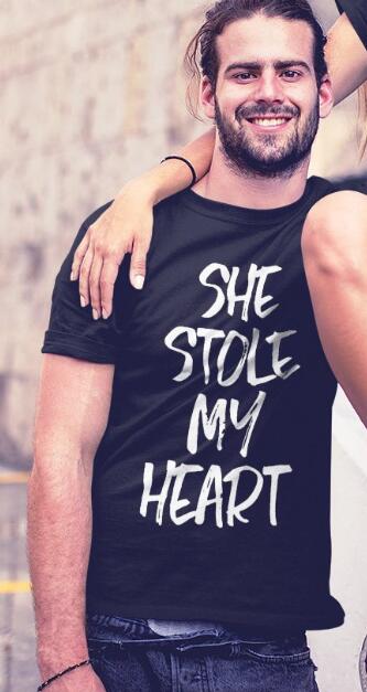 Stole My Heart Couple Shirts Secondary image