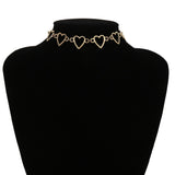Sweet Love Heart Choker Necklace Sweet Love Heart Choker Necklace