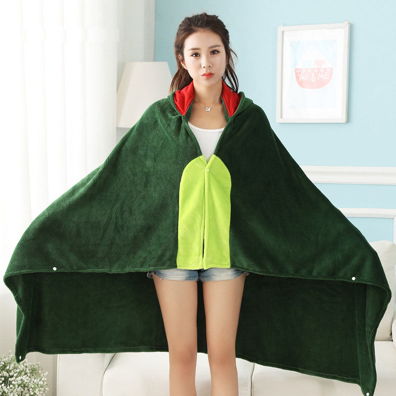 Dinosaur Hooded Blanket for Kids and Adults Secondary image