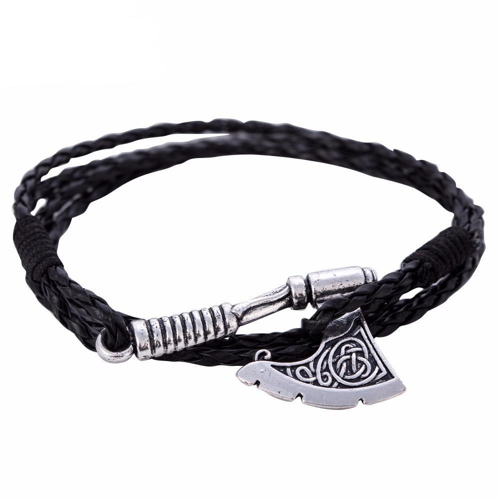 RPG Axe Wrap Anchor Bracelet (Black) Main image