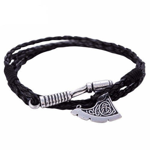 RPG Axe Wrap Anchor Bracelet (Black)