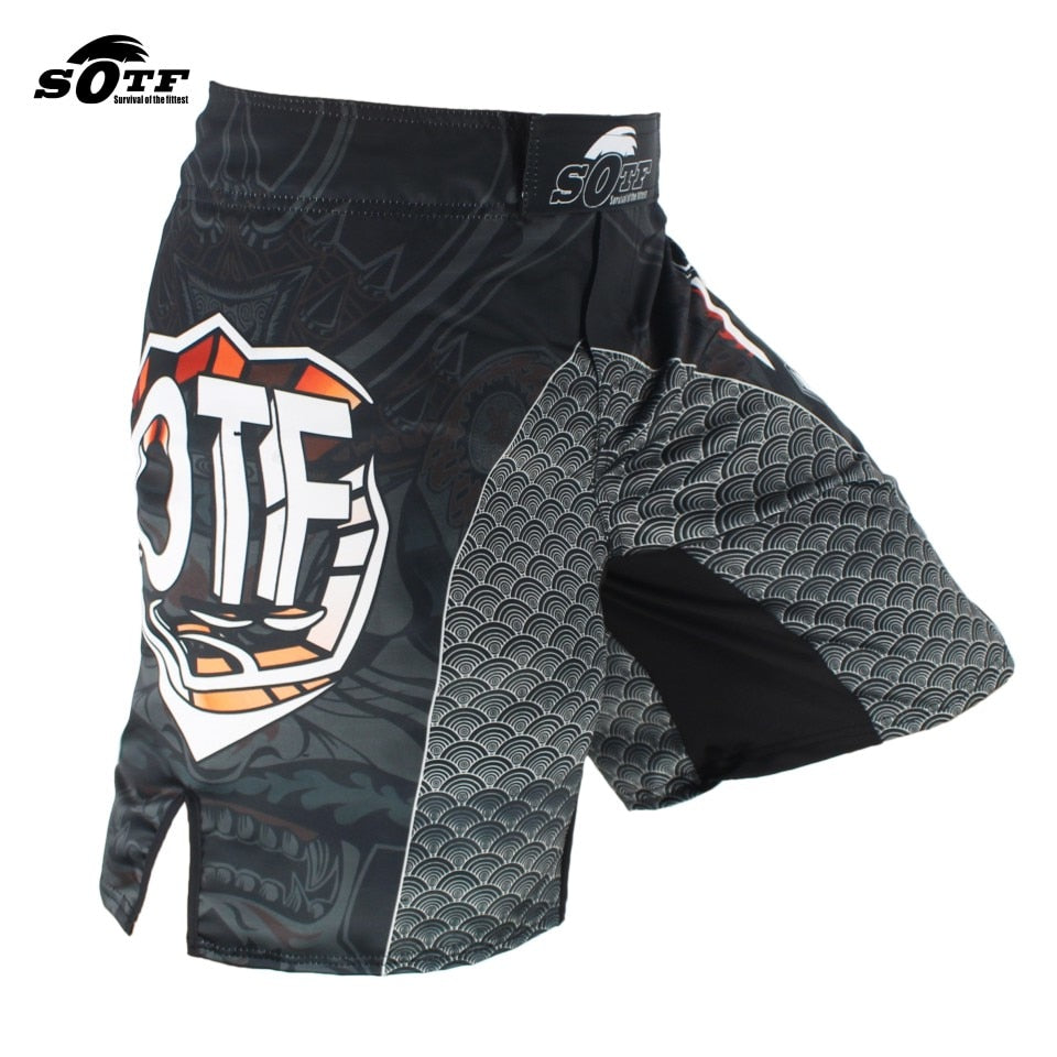 Shogun Warrior Brazilian Jiu Jitsu MMA BJJ Fight Shorts Secondary image