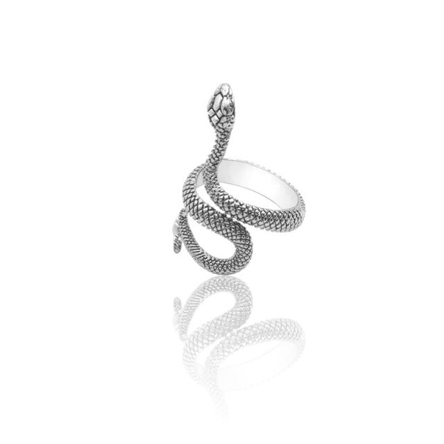 Silver Snake Ring