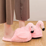 Fluffy Flamingo Slippers Fluffy Flamingo Slippers