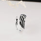 Angel Wing Sterling Silver Ring