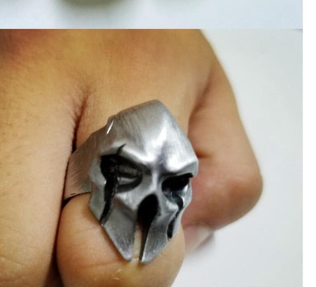 Spartan Helmet Ring