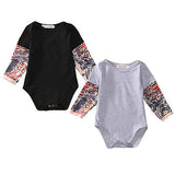 Sleeve Tattoo Print Baby Romper Bodysuit Sleeve Tattoo Print Baby Romper Bodysuit