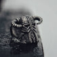 Viking Nordic Style Horn Helmet Ring