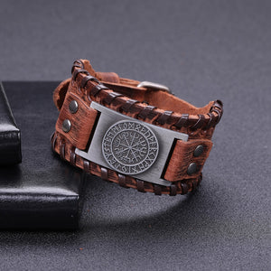 Viking Leather Strap Bracelet Viking Leather Strap Bracelet
