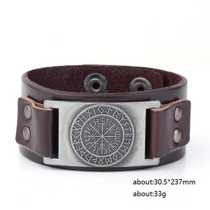 Viking Leather Strap Bracelet Viking Leather Strap Bracelet
