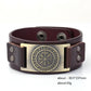 Viking Leather Strap Bracelet