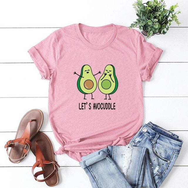 Let's Avocuddle Avocado T-shirt