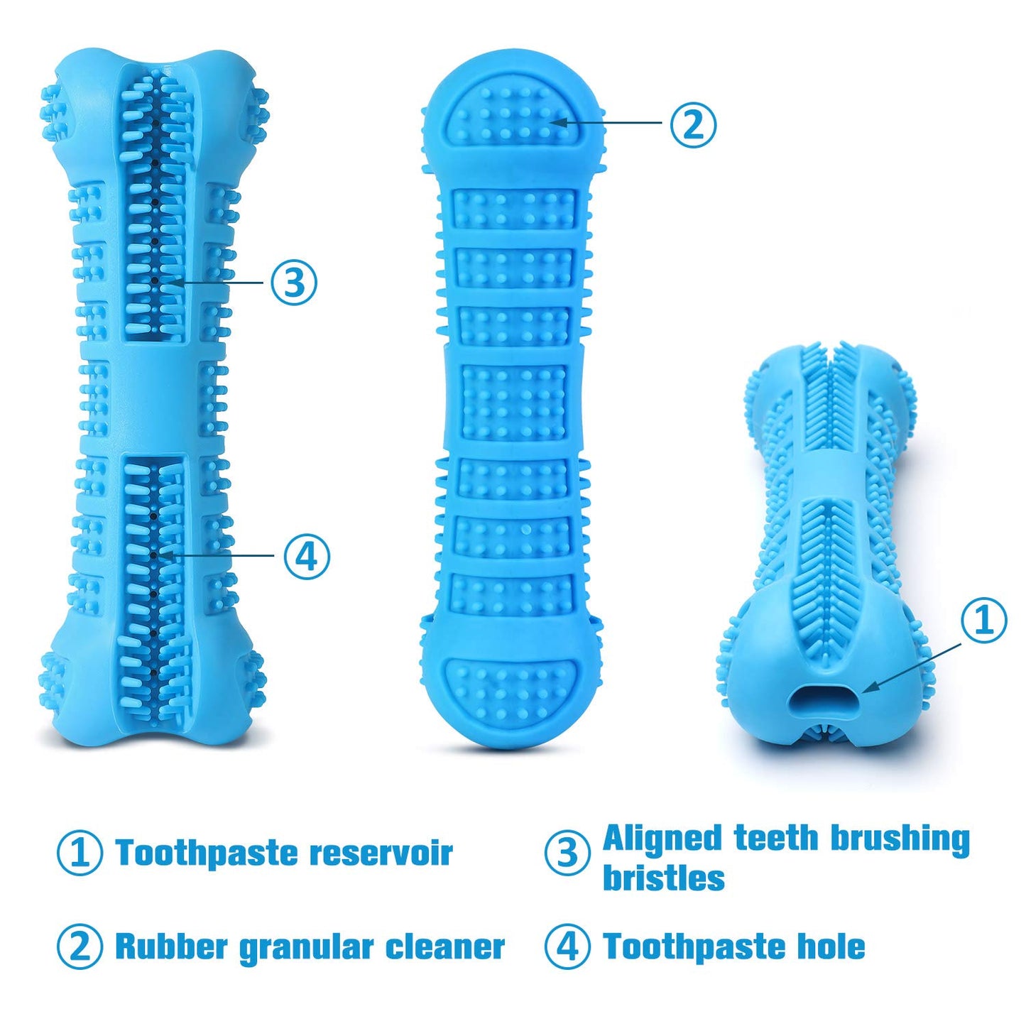 Bowlox Dog Toothbrush Chew Toy