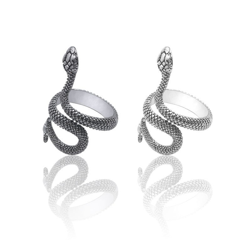 Silver Snake Ring