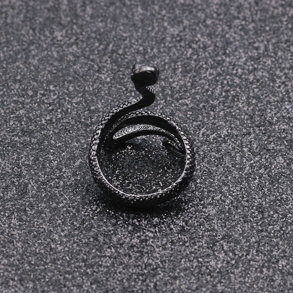 Silver Snake Ring