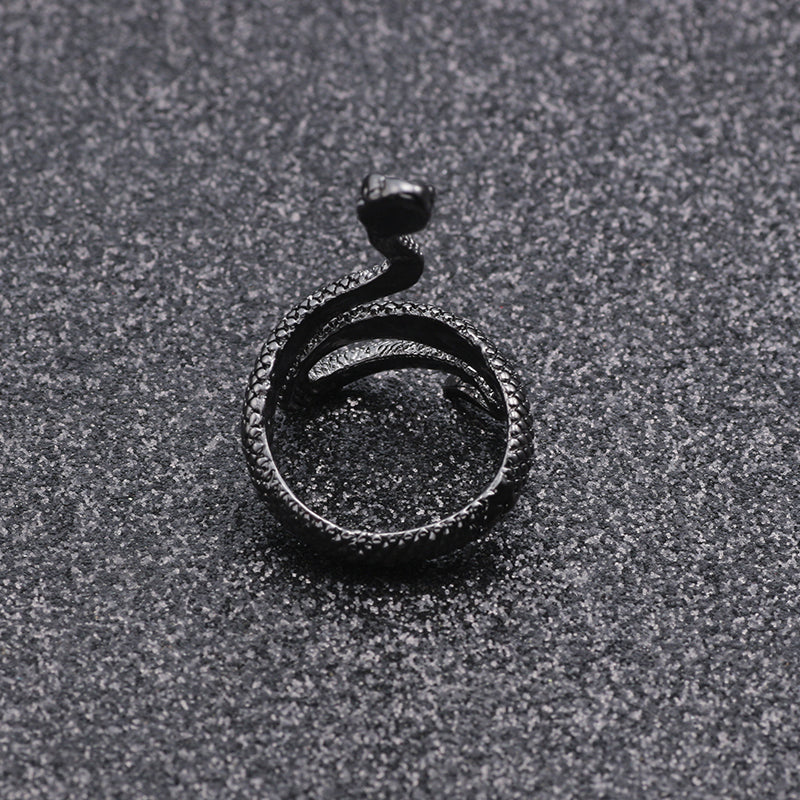 Silver Snake Ring