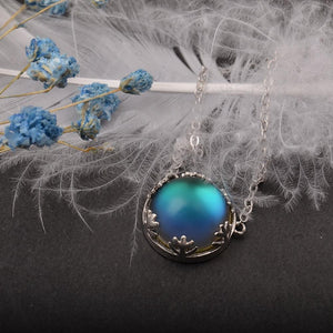 Aurora Borealis Necklace vintage aurora borealis crystal necklace