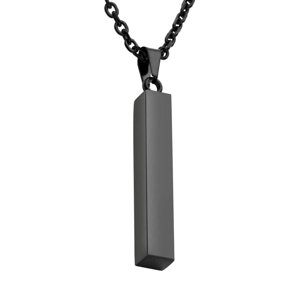 vertical bar necklace