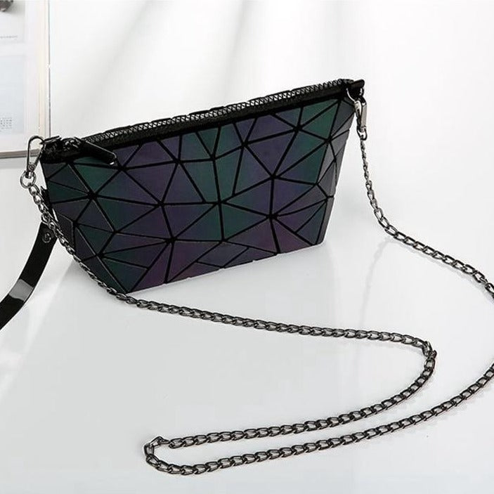 Luminous Geometric Shapes Handbag Purse