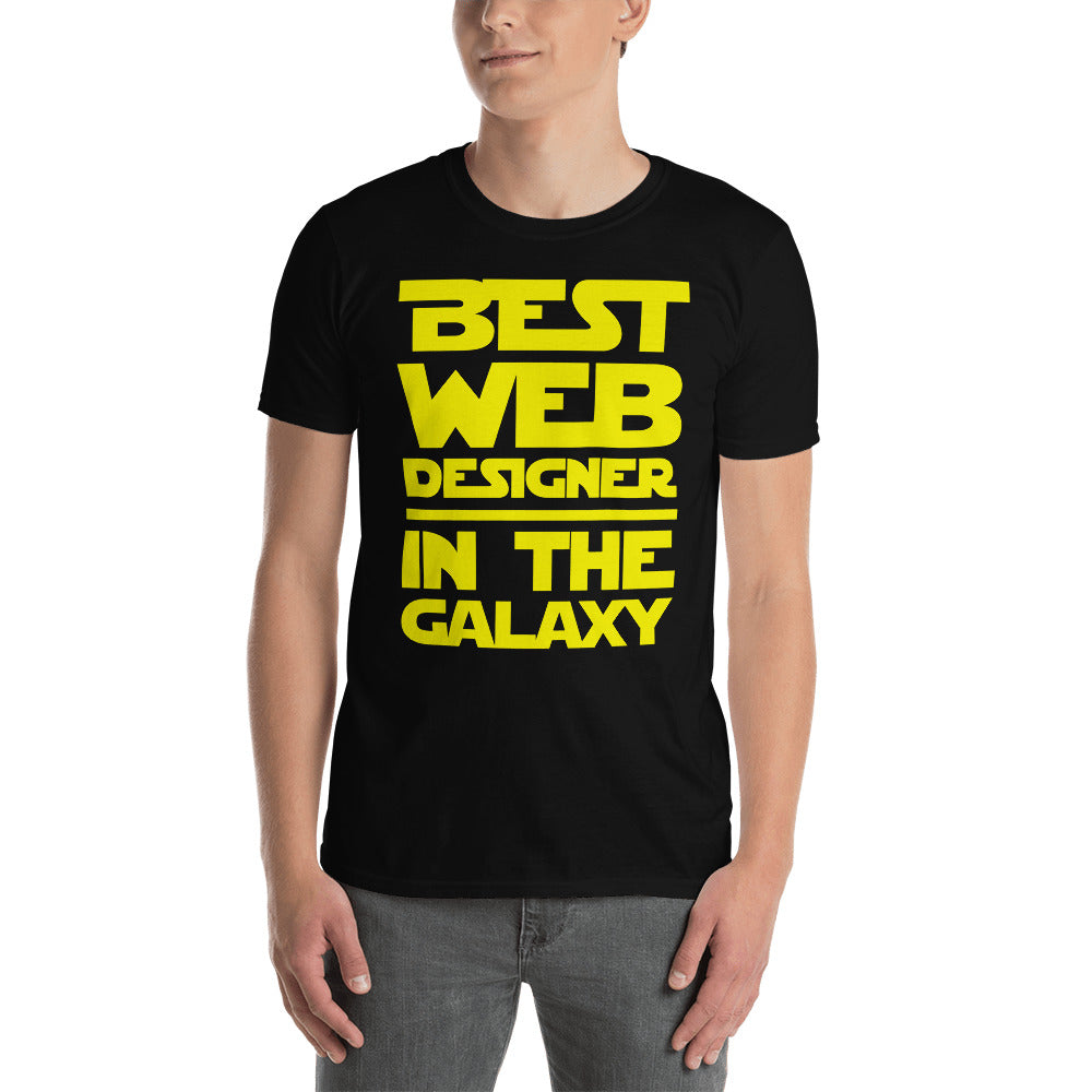 Best Web Designer In The Galaxy Unisex T-Shirt Main image