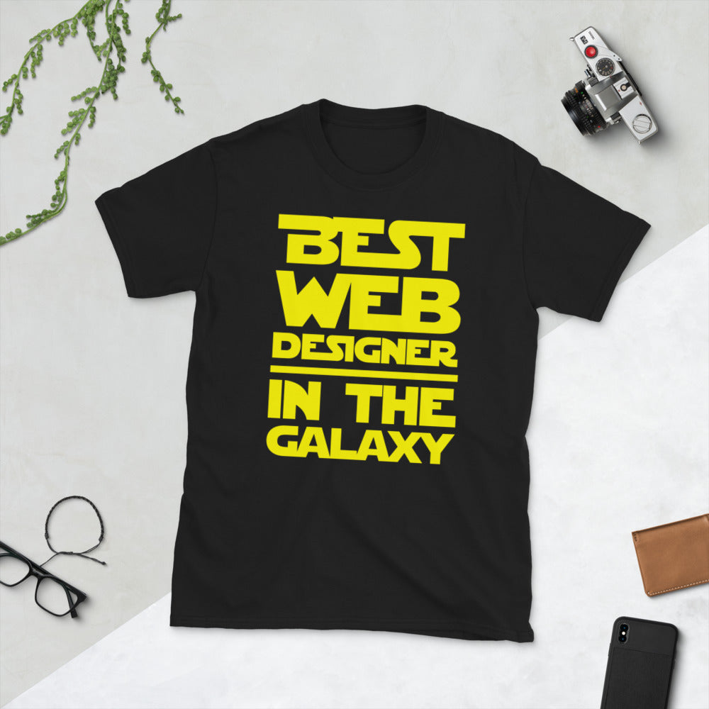 Best Web Designer In The Galaxy Unisex T-Shirt