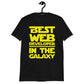 Best Web Developer In The Galaxy Unisex T-Shirt