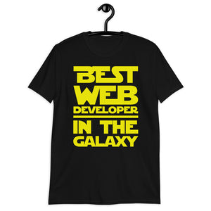 Best Web Developer In The Galaxy Unisex T-Shirt Best Web Developer In The Galaxy Unisex T-Shirt