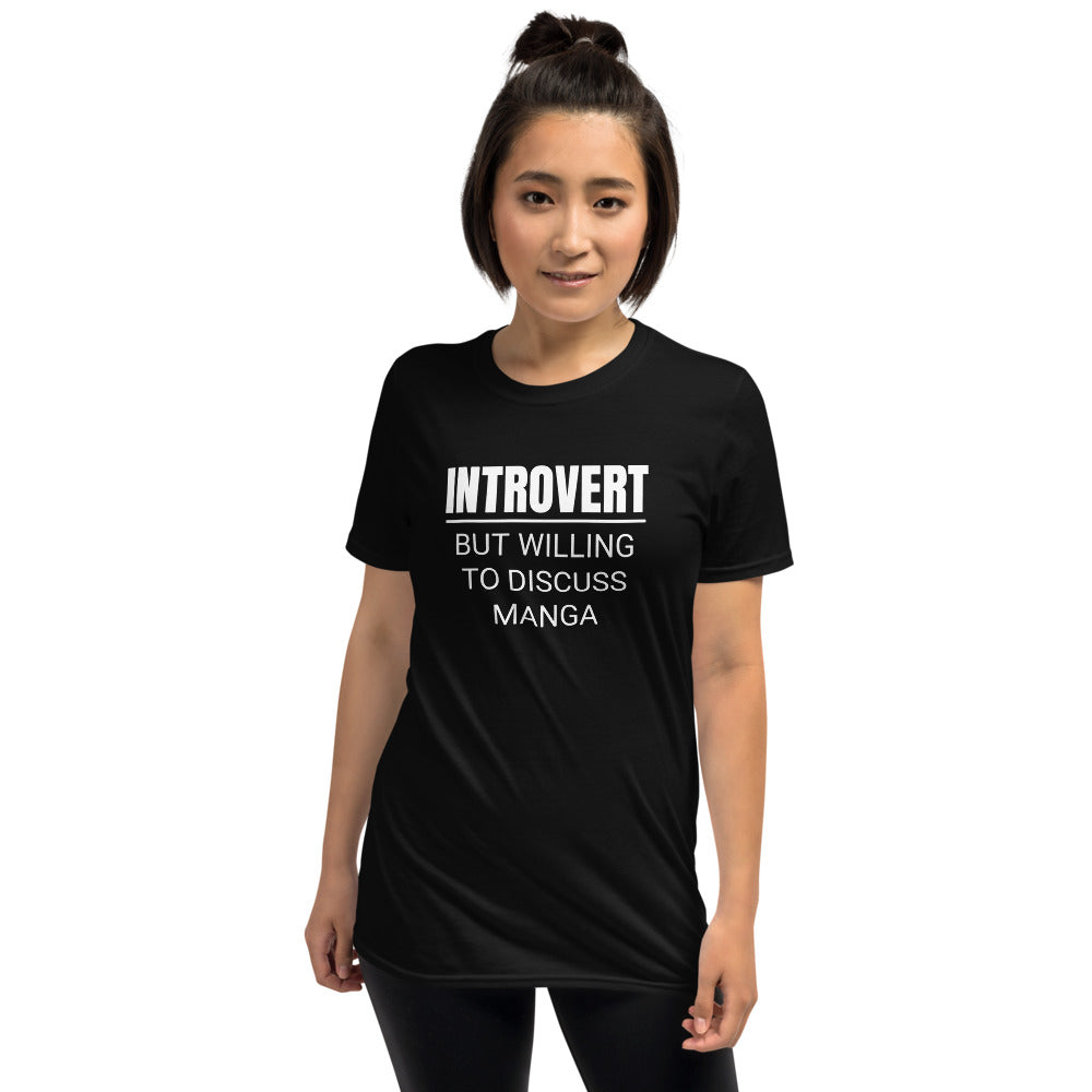 Introvert But Willing To Discuss Manga Unisex T-Shirt