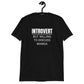 Introvert But Willing To Discuss Manga Unisex T-Shirt