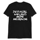 Just A Girl Who Loves Anime And Drawing Unisex T-Shirt