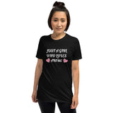 Just A Girl Who Loves Anime Unisex T-Shirt Just A Girl Who Loves Anime Unisex T-Shirt