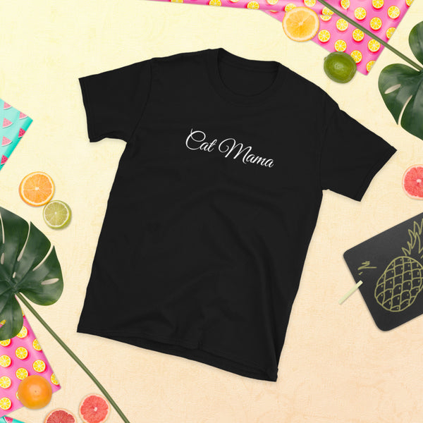 Cat Mama T-Shirt | Cat Mom Shirt | Cat Mum T Shirt | Mother Of Cats Tee | Cat Owner Gift Unisex T-Shirt