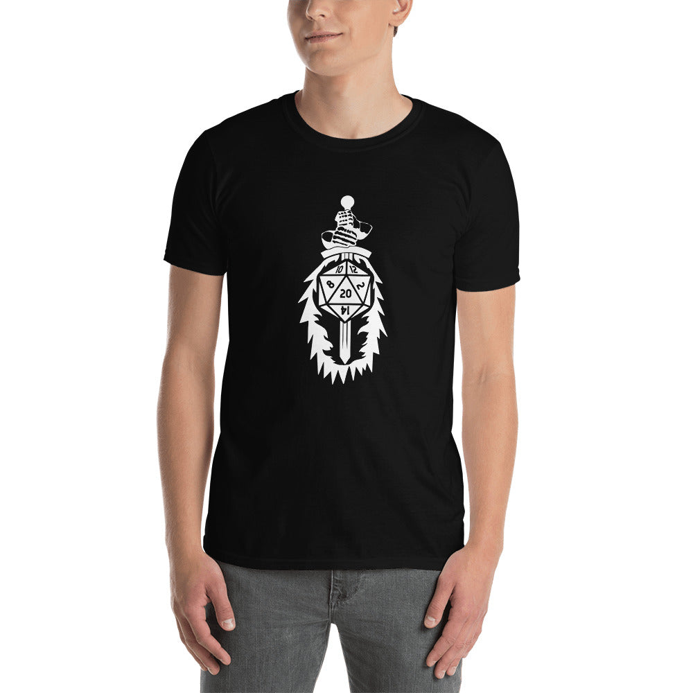 Paladin RPG Dice Shirt | Dungeon Master Tee | Tabletop RPG | Tabletop Games | RPG T Shirt | Role Playing Unisex T-Shirt Main image