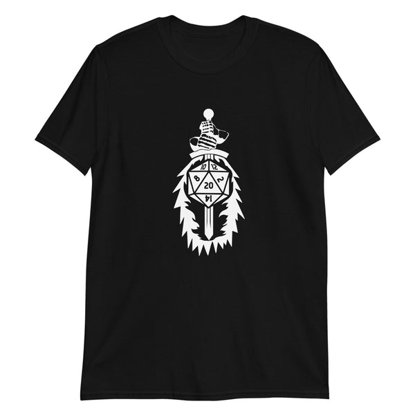 Paladin RPG Dice Shirt | Dungeon Master Tee | Tabletop RPG | Tabletop Games | RPG T Shirt | Role Playing Unisex T-Shirt