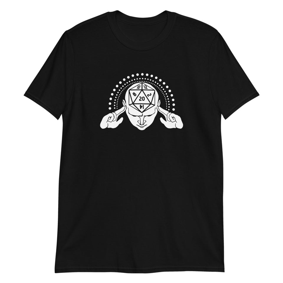 Psionic RPG Dice Shirt | Dungeon Master Tee | Tabletop RPG | Tabletop Games | RPG T Shirt | Role Playing Unisex T-Shirt