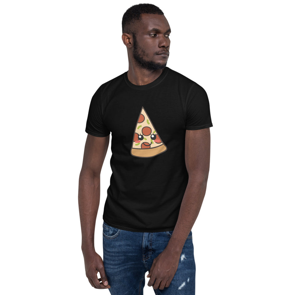 Kawaii Pizza Anime Manga Pizza Lover Shirt | Pizza Tee | Pizza Gifts | Pizza Clothing | Funny Pizza Shirt | Pizza Lover Unisex T-Shirt
