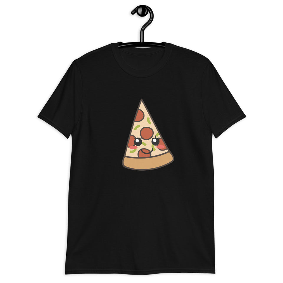 Kawaii Pizza Anime Manga Pizza Lover Shirt | Pizza Tee | Pizza Gifts | Pizza Clothing | Funny Pizza Shirt | Pizza Lover Unisex T-Shirt