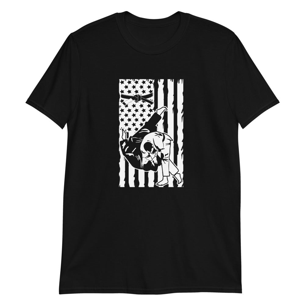Brazilian Jiu Jitsu Throw Flag Shirt | BJJ Shirt | Brazilian Jiu-Jitsu Unisex T-Shirt