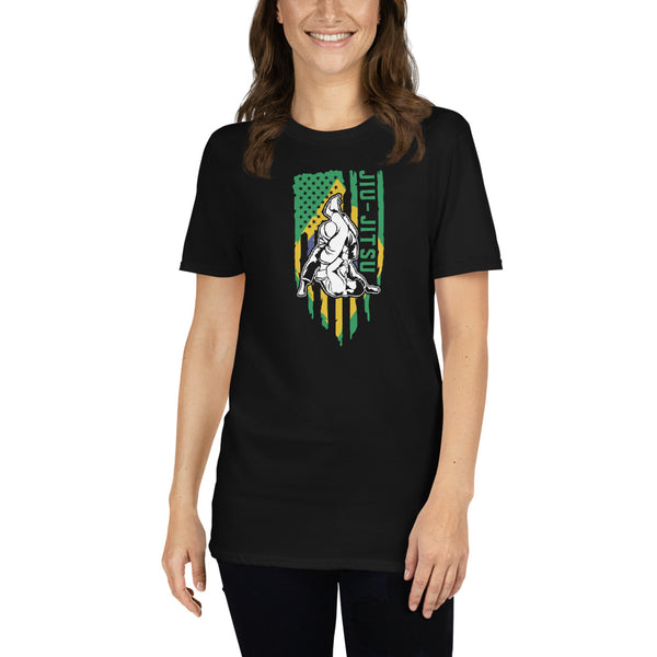 Brazilian Jiu Jitsu Brazil Flag Shirt | BJJ Shirt | Brazilian Jiu-Jitsu Unisex T-Shirt