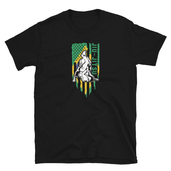 Brazilian Jiu Jitsu Brazil Flag Shirt | BJJ Shirt | Brazilian Jiu-Jitsu Unisex T-Shirt