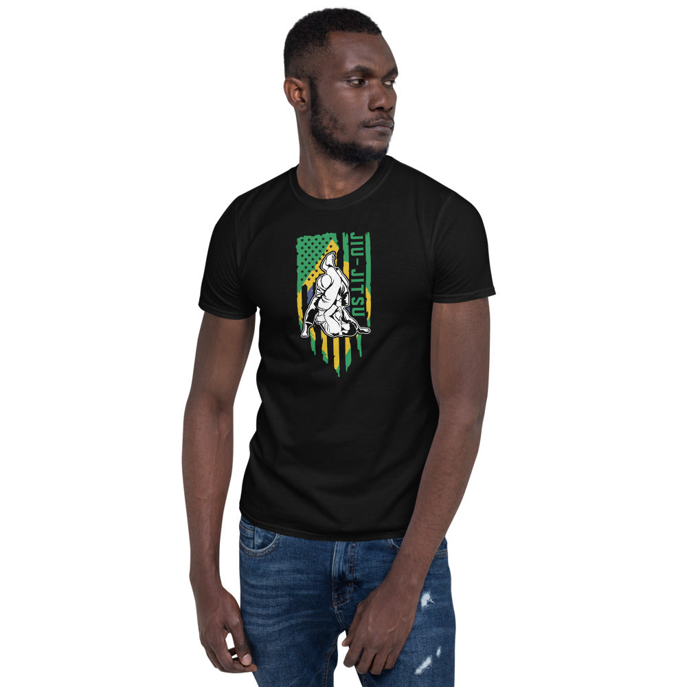 Brazilian Jiu Jitsu Brazil Flag Shirt | BJJ Shirt | Brazilian Jiu-Jitsu Unisex T-Shirt