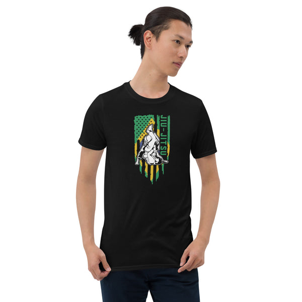 Brazilian Jiu Jitsu Brazil Flag Shirt | BJJ Shirt | Brazilian Jiu-Jitsu Unisex T-Shirt