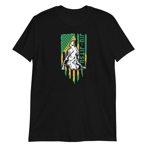 Brazilian Jiu Jitsu Brazil Flag Shirt | BJJ Shirt | Brazilian Jiu-Jitsu Unisex T-Shirt