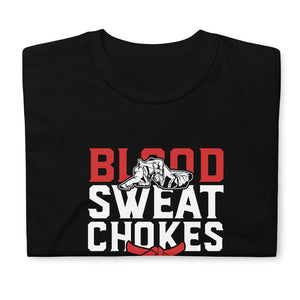 Brazilian Jiu Jitsu Blood Sweat Chokes Shirt | BJJ Shirt | Brazilian Jiu-Jitsu Unisex T-Shirt Brazilian Jiu Jitsu Blood Sweat Chokes Shirt | BJJ Shirt | Brazilian Jiu-Jitsu Unisex T-Shirt