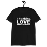 Accountant I Fucking Love Spreadsheets T Shirt | Accountant Tshirt | Accountant Unisex T-Shirt accountant accountants accounting shirts, accountant shirt, accountant t shirt
