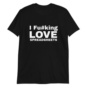 Accountant I Fucking Love Spreadsheets T Shirt | Accountant Tshirt | Accountant Unisex T-Shirt accountant accountants accounting shirts, accountant shirt, accountant t shirt