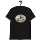 Lawyer Scales Of Justice Retro Sunset T Shirt | Lawyer Tshirt | Lawyer Unisex T-Shirt