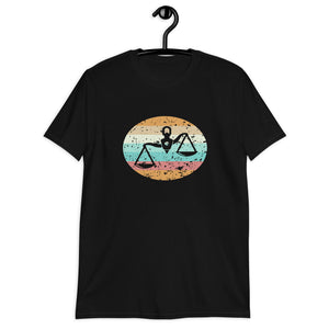 Lawyer Scales Of Justice Retro Sunset T Shirt | Lawyer Tshirt | Lawyer Unisex T-Shirt Lawyer Scales Of Justice Retro Sunset T Shirt | Lawyer Tshirt | Lawyer Unisex T-Shirt