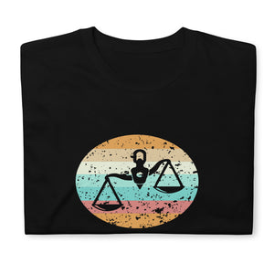 Lawyer Scales Of Justice Retro Sunset T Shirt | Lawyer Tshirt | Lawyer Unisex T-Shirt Lawyer Scales Of Justice Retro Sunset T Shirt | Lawyer Tshirt | Lawyer Unisex T-Shirt